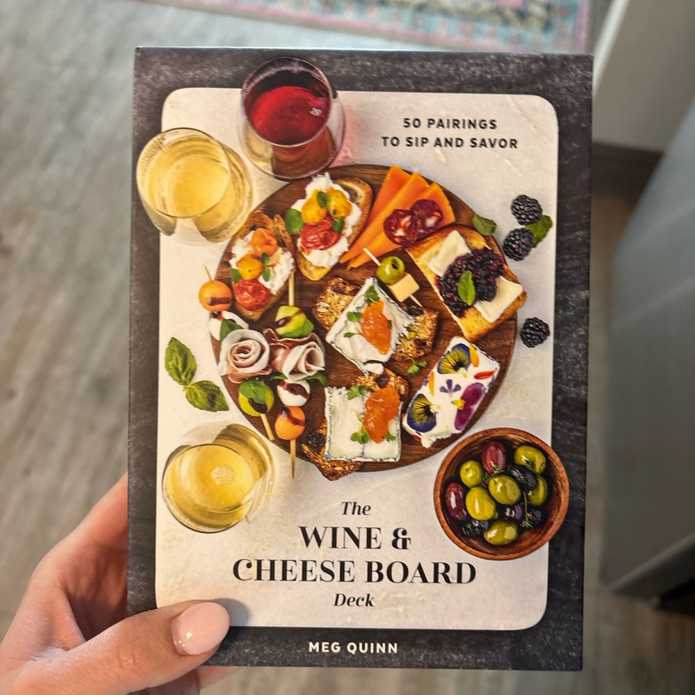 Wine & Cheese Board Book